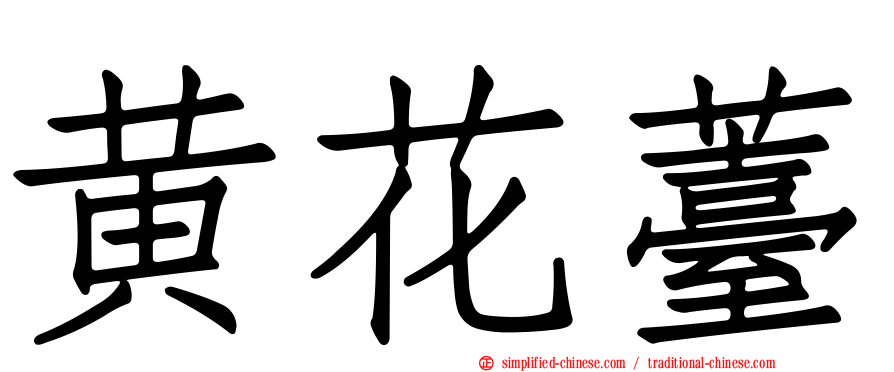 黄花薹