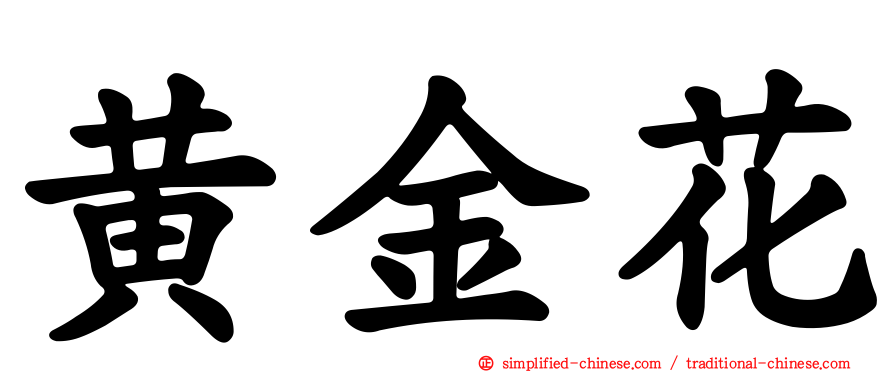 黄金花