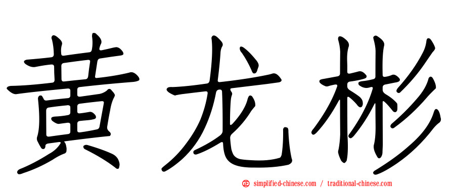 黄龙彬