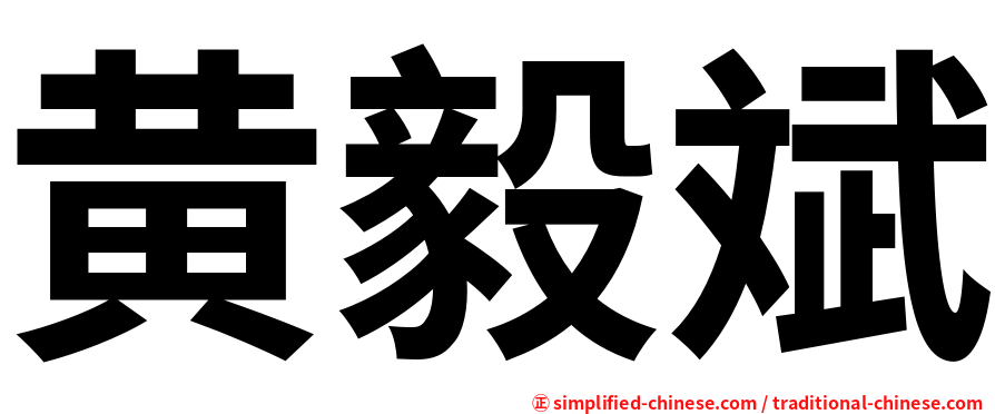 黄毅斌