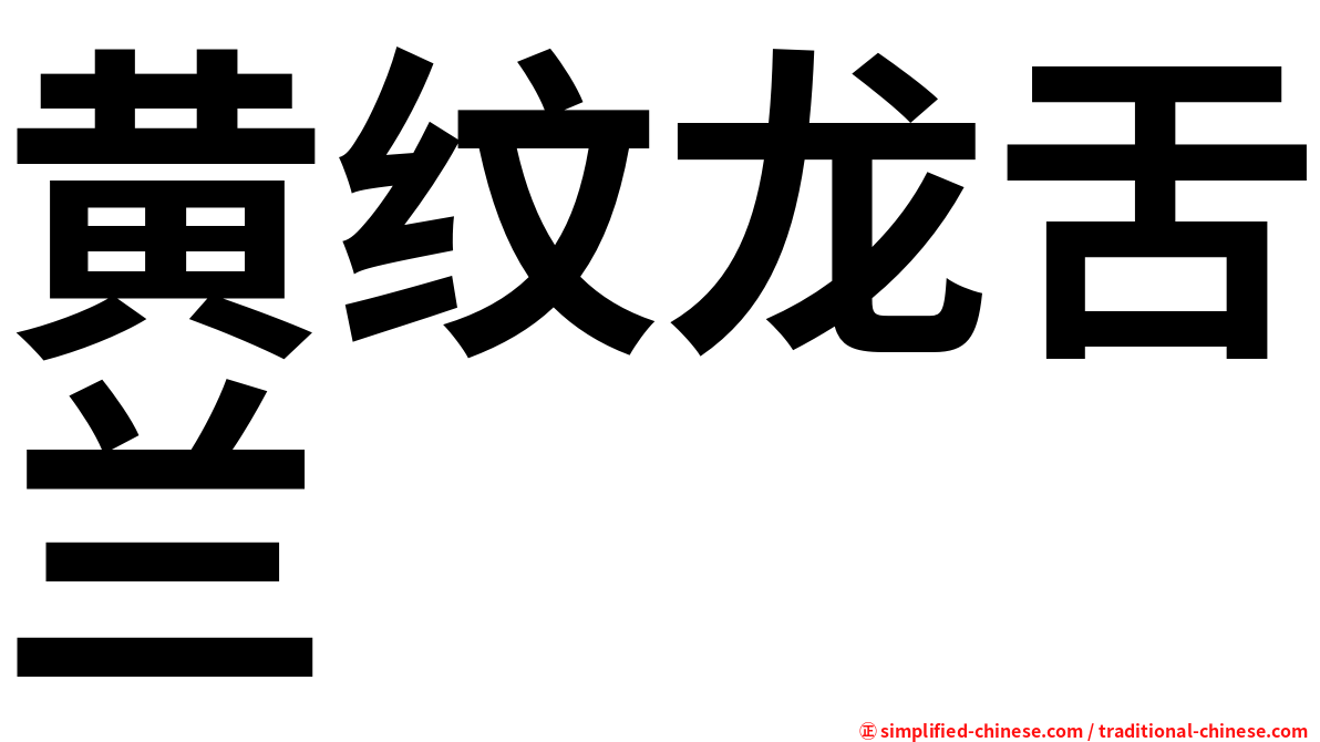 黄纹龙舌兰