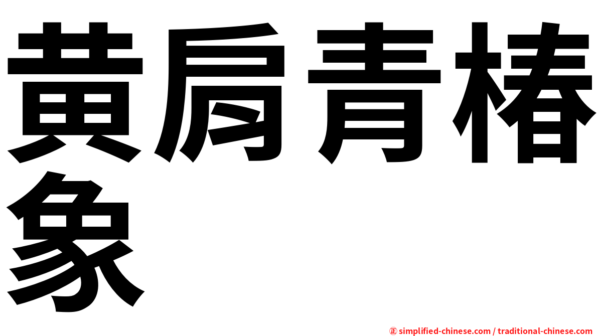 黄肩青椿象