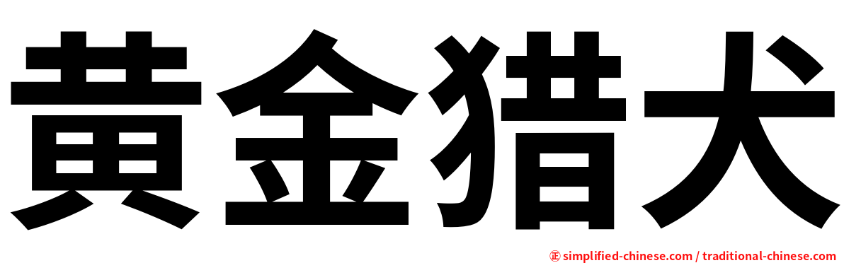 黄金猎犬