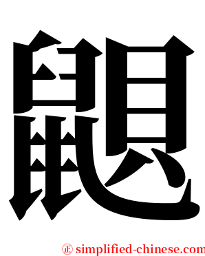 鼰 serif font
