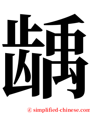 龋 serif font