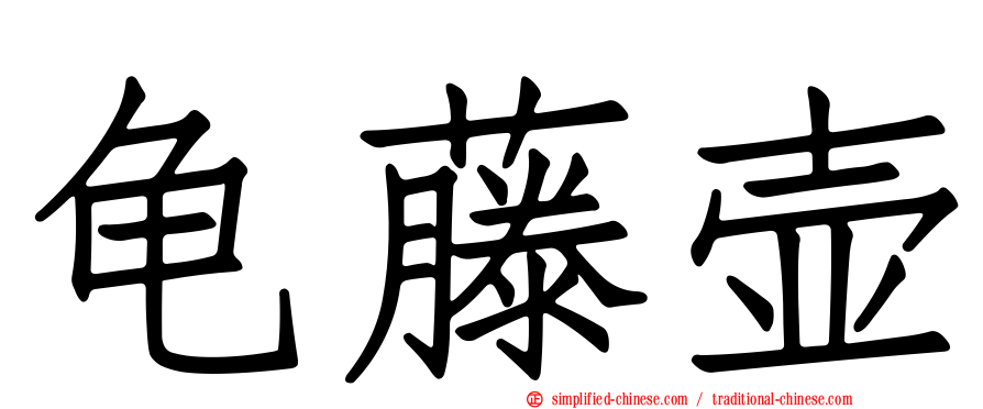 龟藤壶