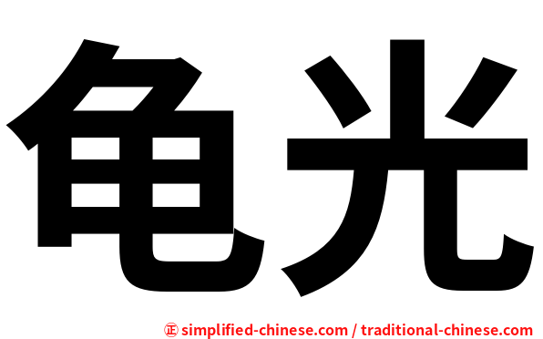 龟光