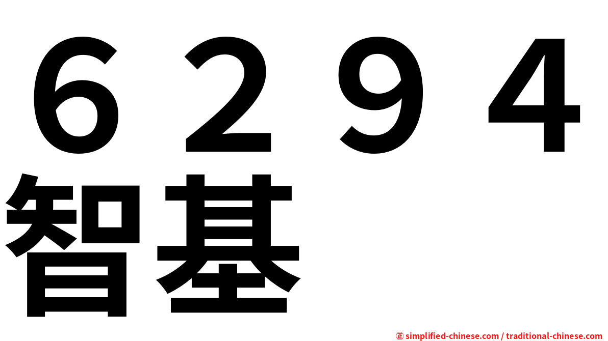 ６２９４智基